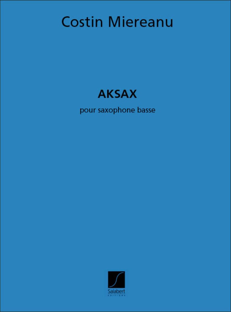 Aksax Basse Saxophone Seul